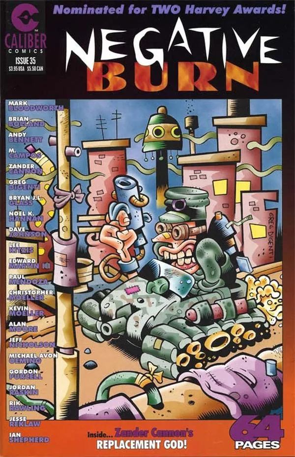 Cover of Negative Burn #35