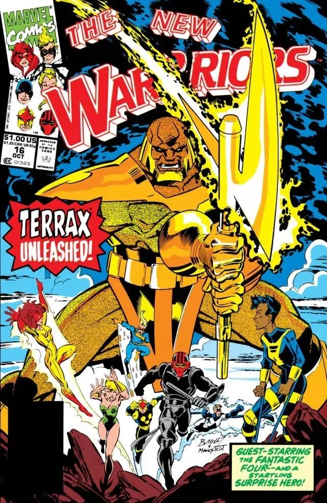 Cover of The New Warriors #16