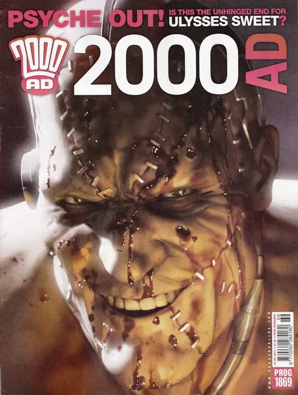 Cover of 2000 AD #1869