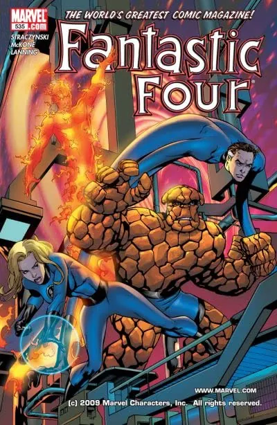 Cover of Fantastic Four #535