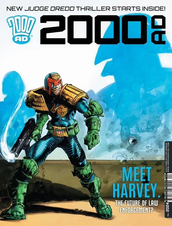 Cover of 2000 AD #2024