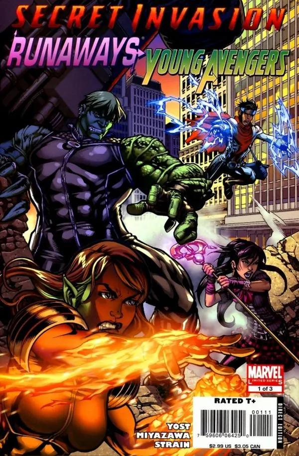 Cover of Secret Invasion: Runaways / Young Avengers #1