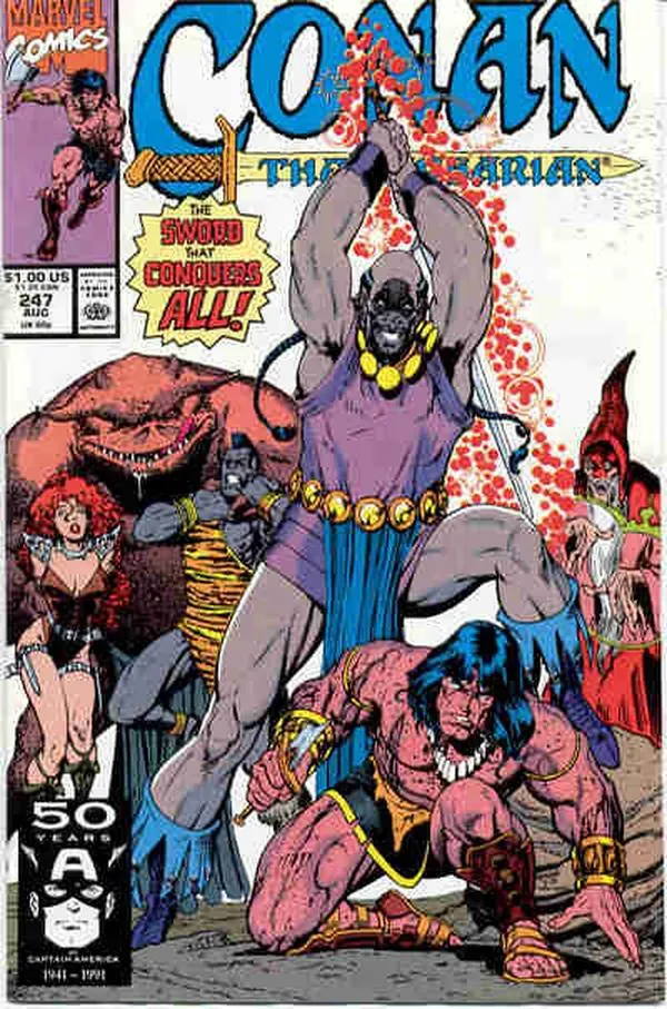 Cover of Conan the Barbarian #247