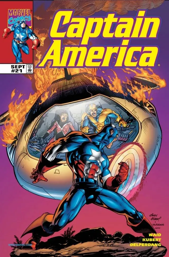 Cover of Captain America #21