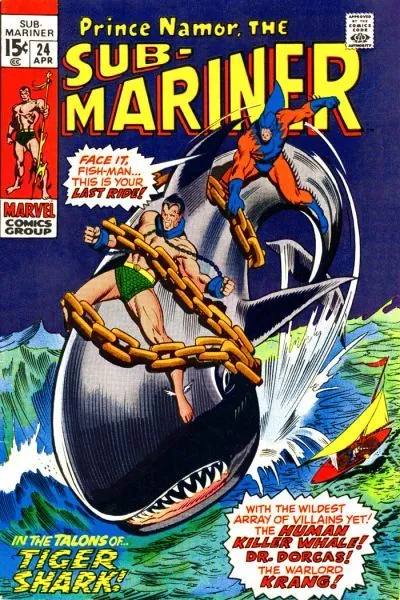 Cover of Sub-Mariner #24