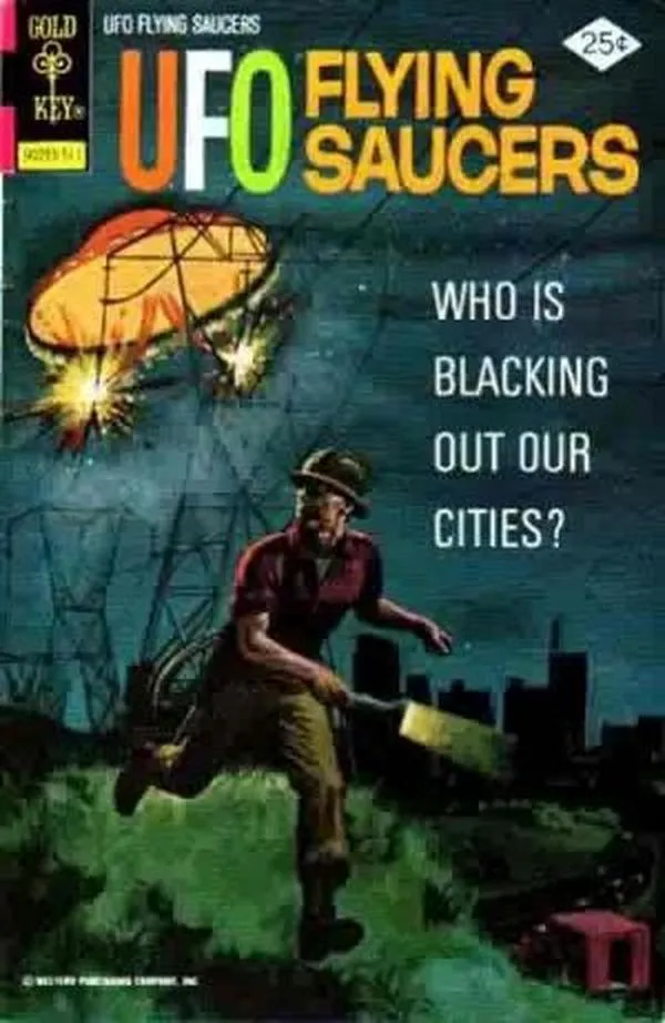 Cover of UFO Flying Saucers #8