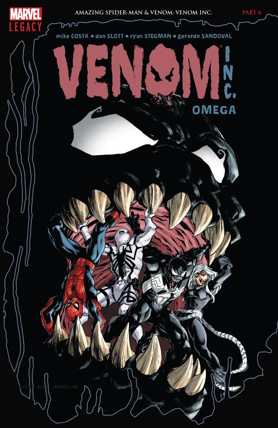 Cover of Amazing Spider-Man: Venom Inc. Omega #1