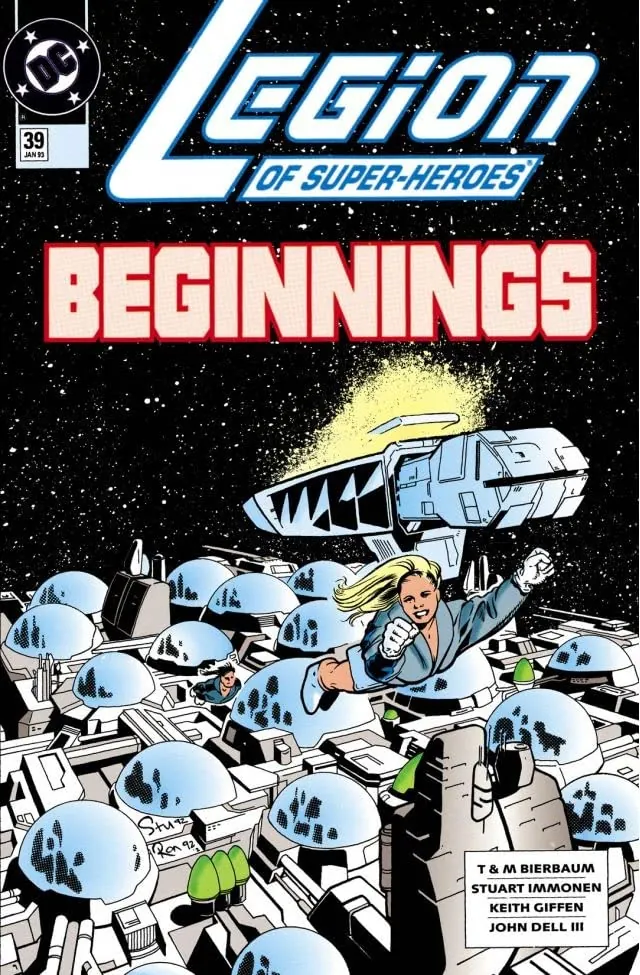 Cover of Legion of Super-Heroes #39