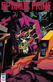 Cover of Optimus Prime #14