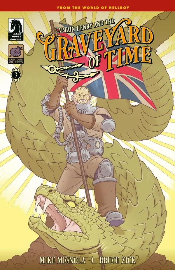 Cover of Captain Henry and the Graveyard of Time #3