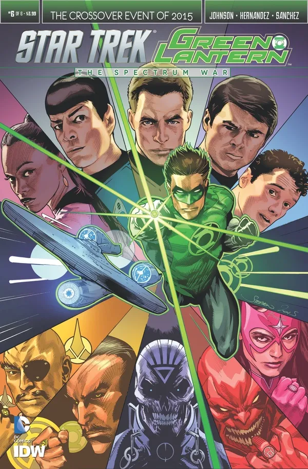 Cover of Star Trek / Green Lantern #6