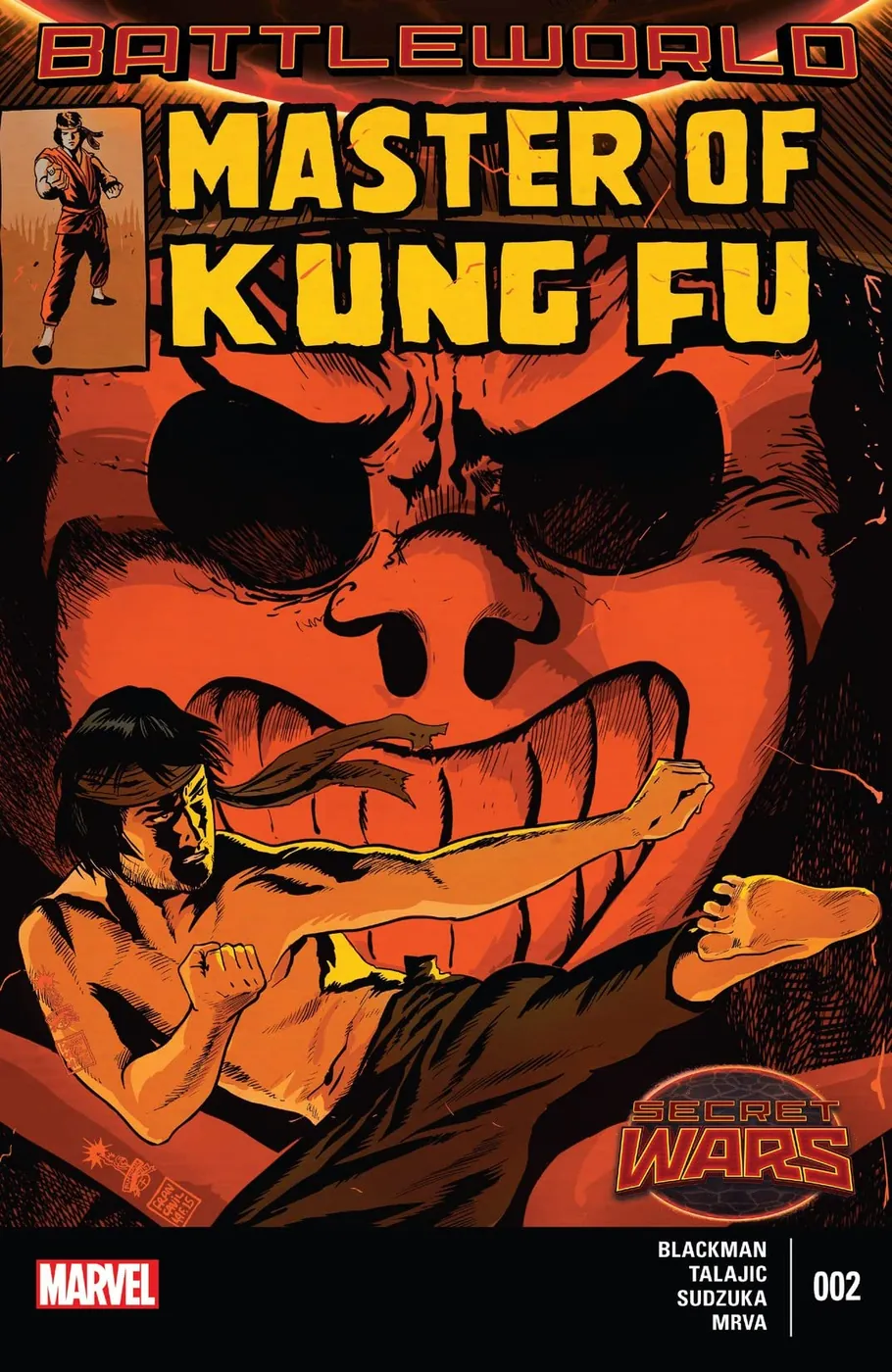 Cover of Master of Kung Fu #2