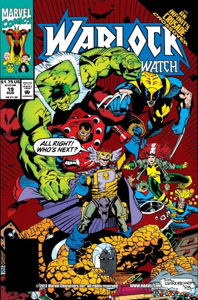 Cover of Warlock and the Infinity Watch #19