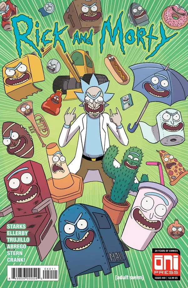 Cover of Rick and Morty #40