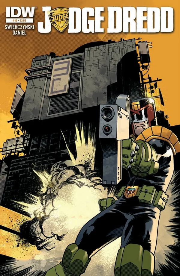 Cover of Judge Dredd #10