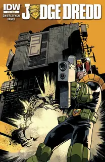 Cover of Judge Dredd #10