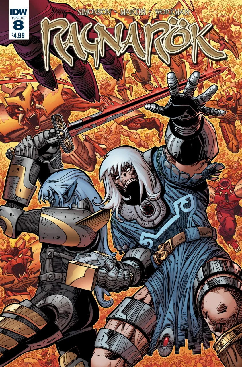 Cover of Ragnarök #8