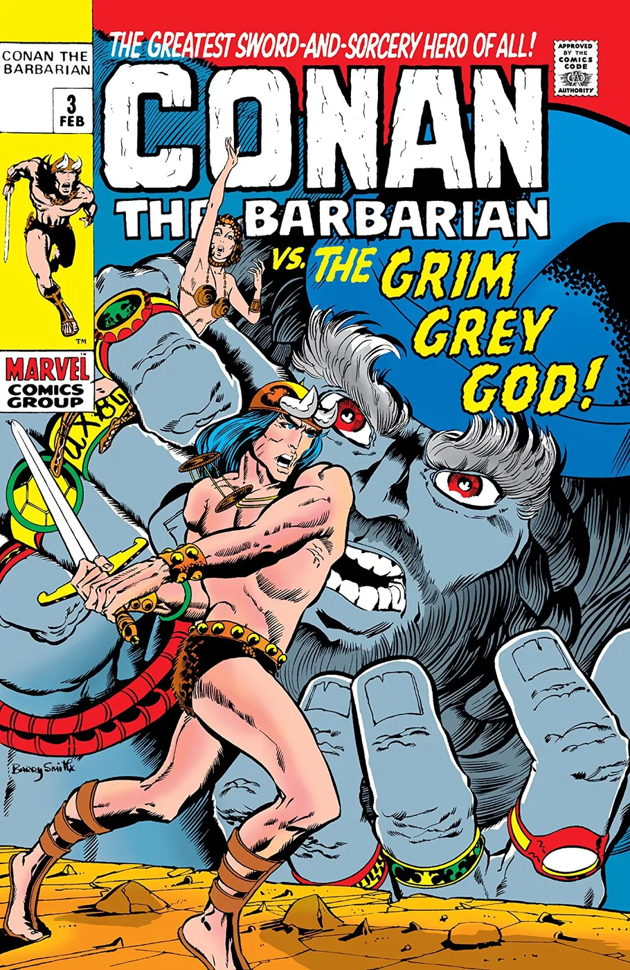 Cover of Conan the Barbarian #3