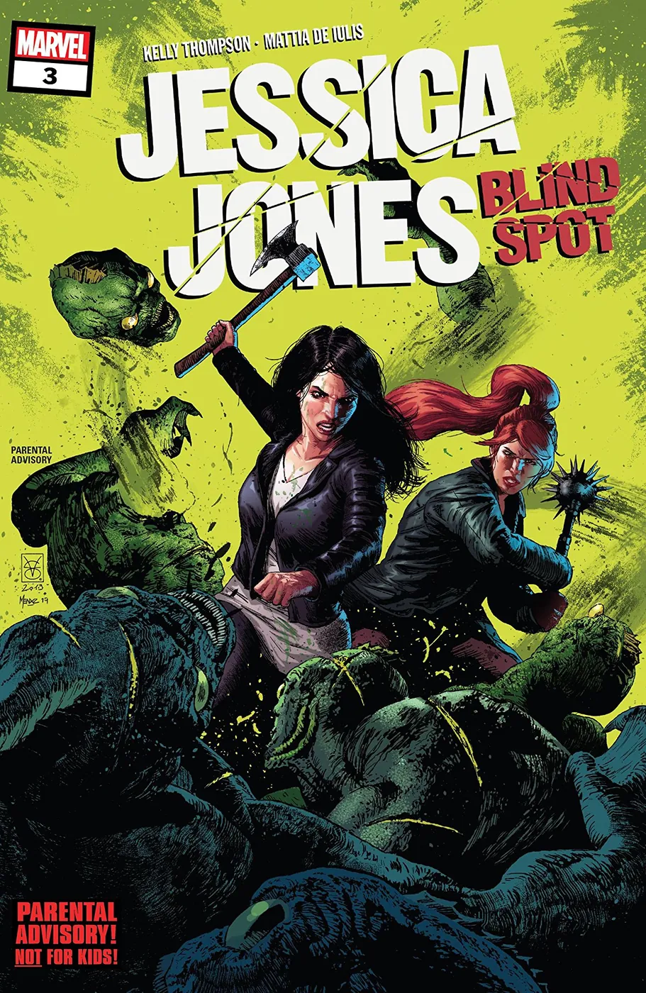 Cover of Jessica Jones: Blind Spot #3