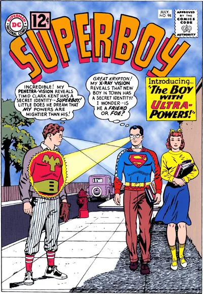 Cover of Superboy #98