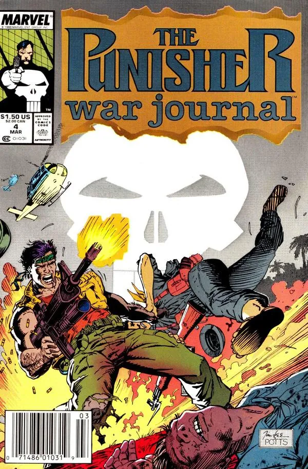 Cover of The Punisher War Journal #4