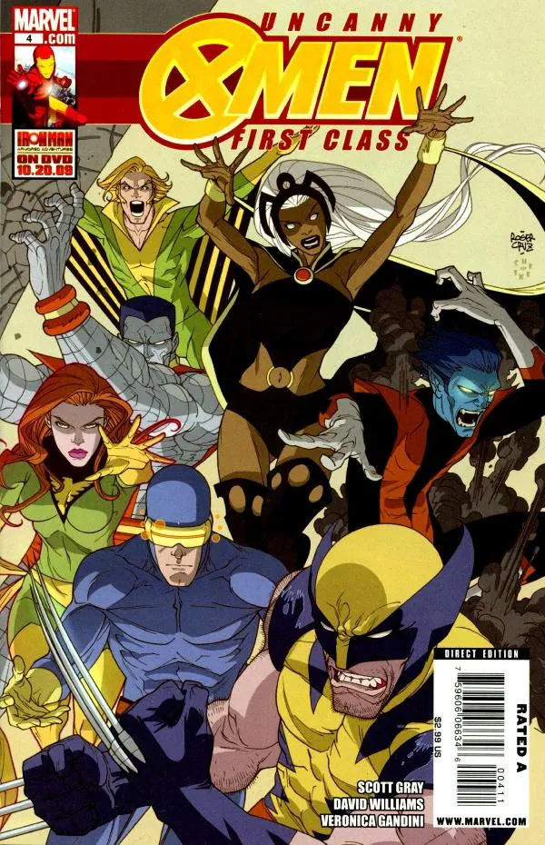 Cover of Uncanny X-Men: First Class #4