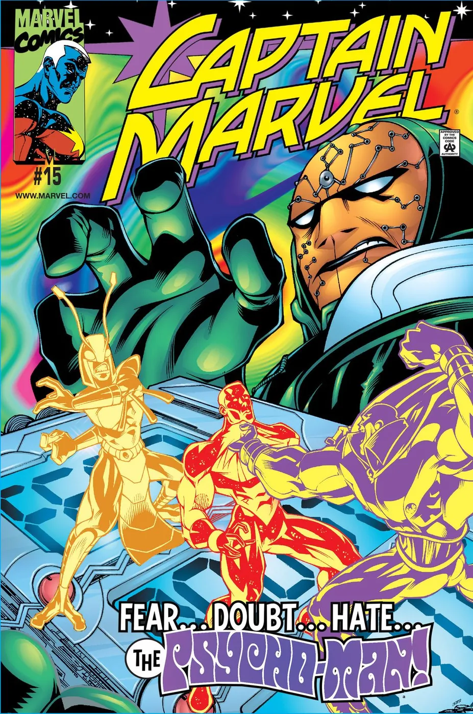 Cover of Captain Marvel #15