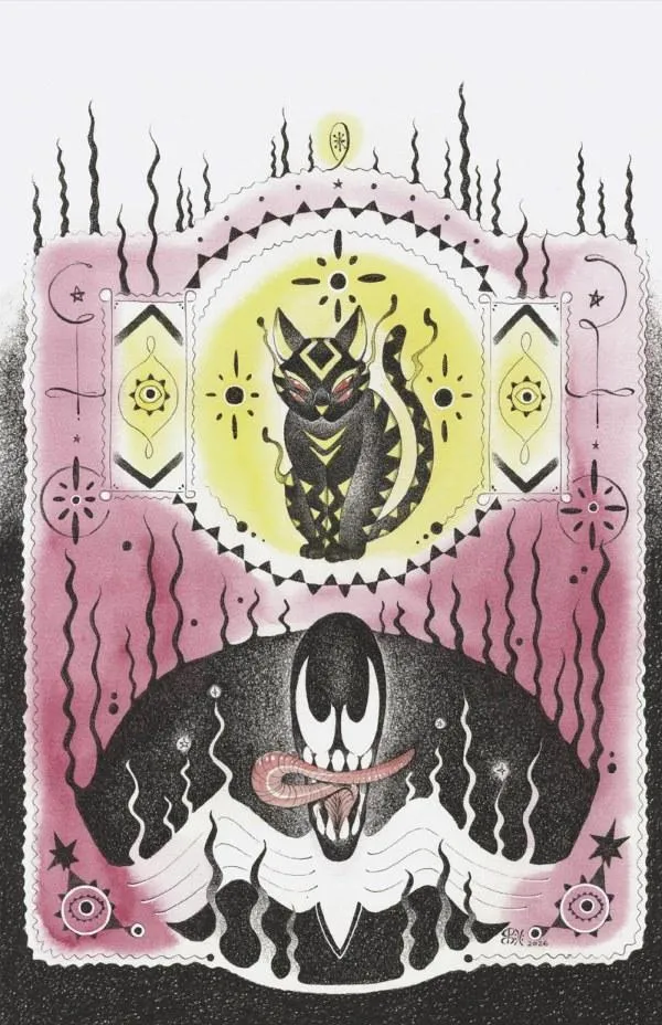 Cover of Queen in Black: Venom Unchained #1