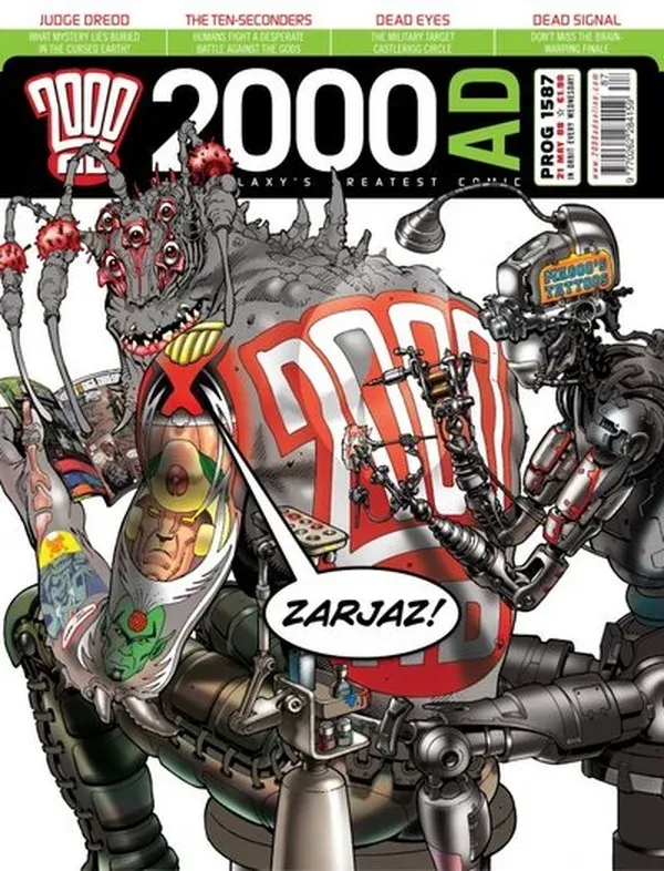 Cover of 2000 AD #1587