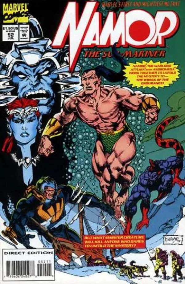 Cover of Namor, the Sub-Mariner #52