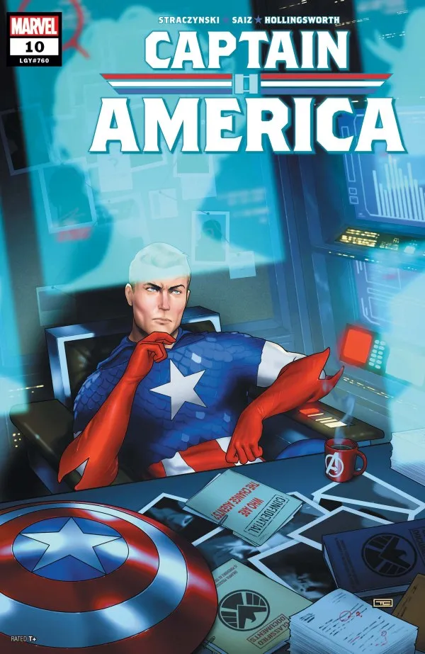Cover of Captain America #10 (760)