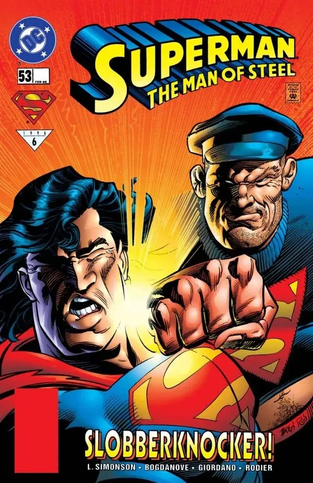 Cover of Superman: The Man of Steel #53