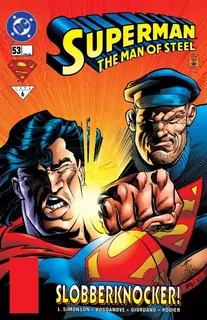 Cover of Superman: The Man of Steel #53