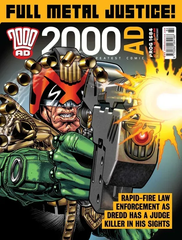 Cover of 2000 AD #1684