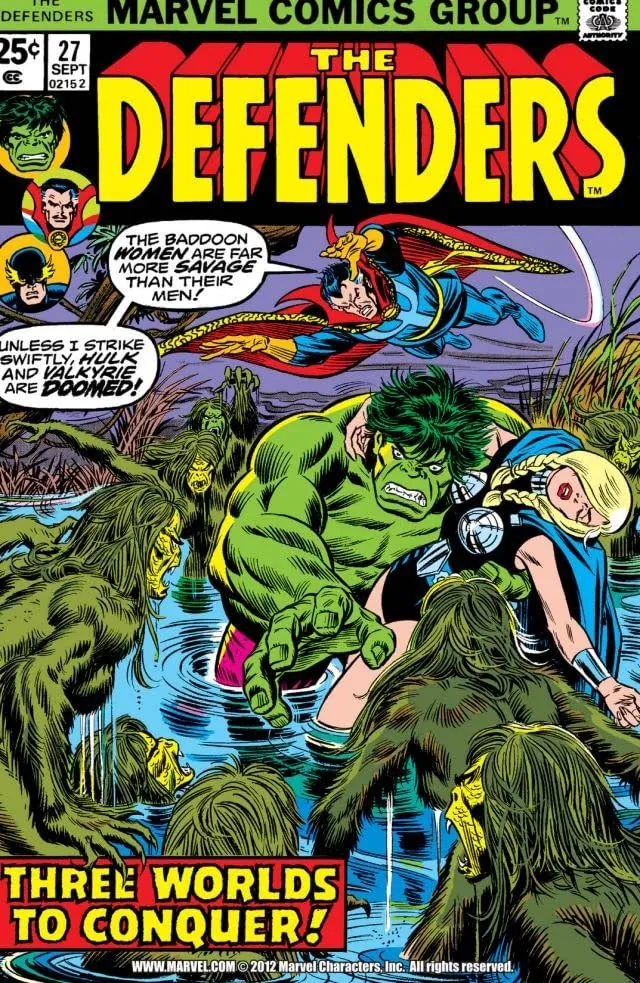 Cover of The Defenders #27