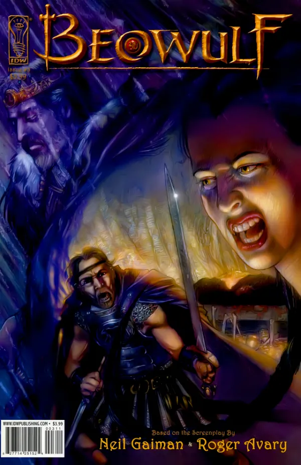 Cover of Beowulf #3