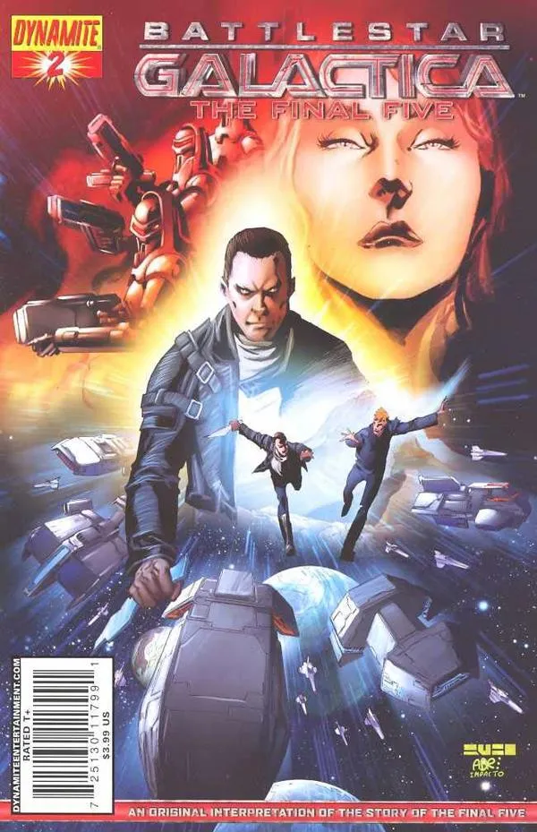 Cover of Battlestar Galactica: The Final Five #2