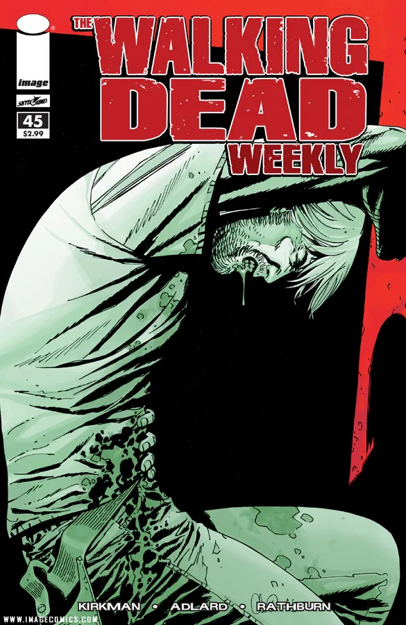 Cover of The Walking Dead Weekly #45