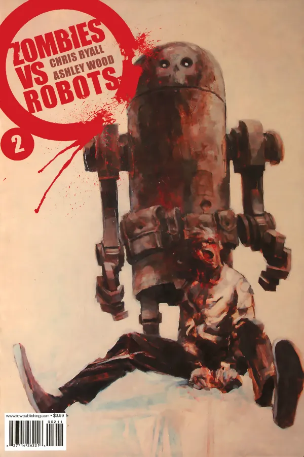 Cover of Zombies vs. Robots #2