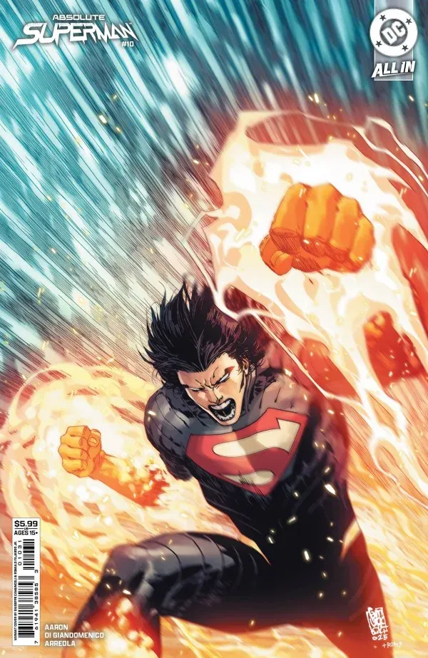 Cover of Absolute Superman #10