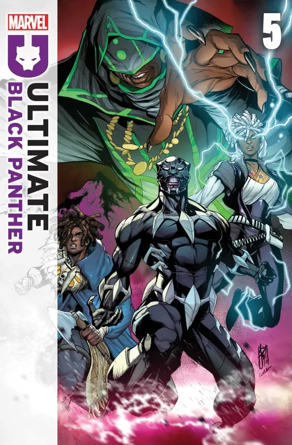 Cover of Ultimate Black Panther #5