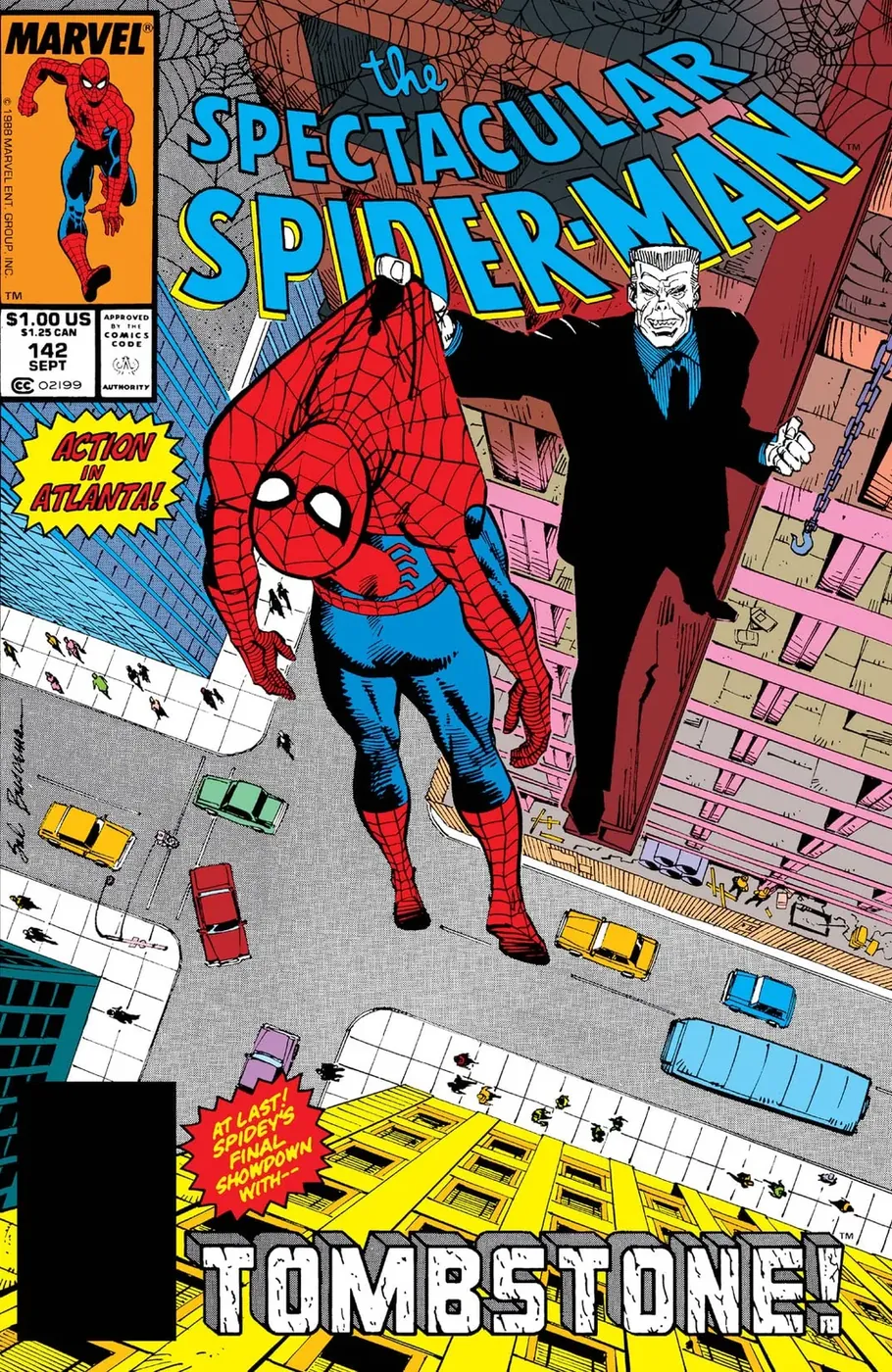 Cover of The Spectacular Spider-Man #142