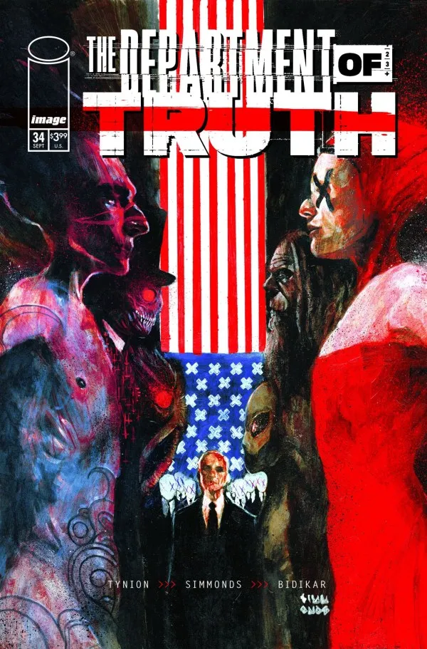 Cover of The Department of Truth #34