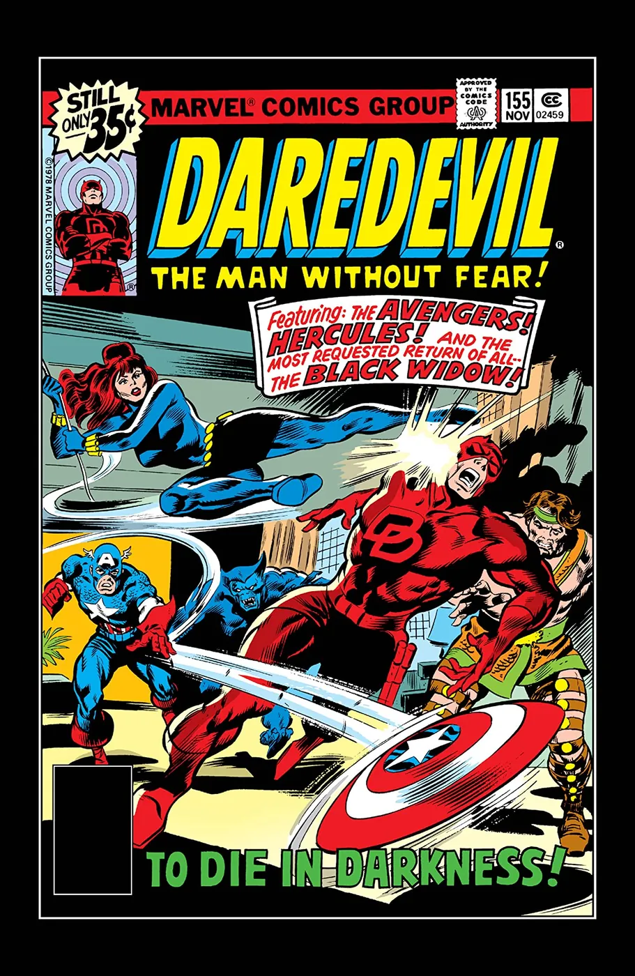 Cover of Daredevil #155