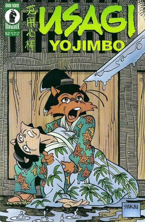 Cover of Usagi Yojimbo #52