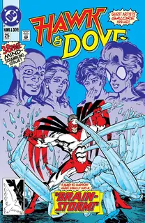 Cover of Hawk and Dove #25