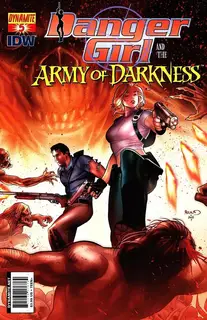 Cover of Danger Girl and the Army of Darkness #5