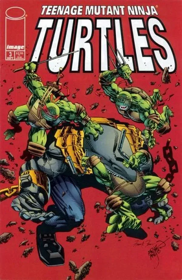 Cover of Teenage Mutant Ninja Turtles #3