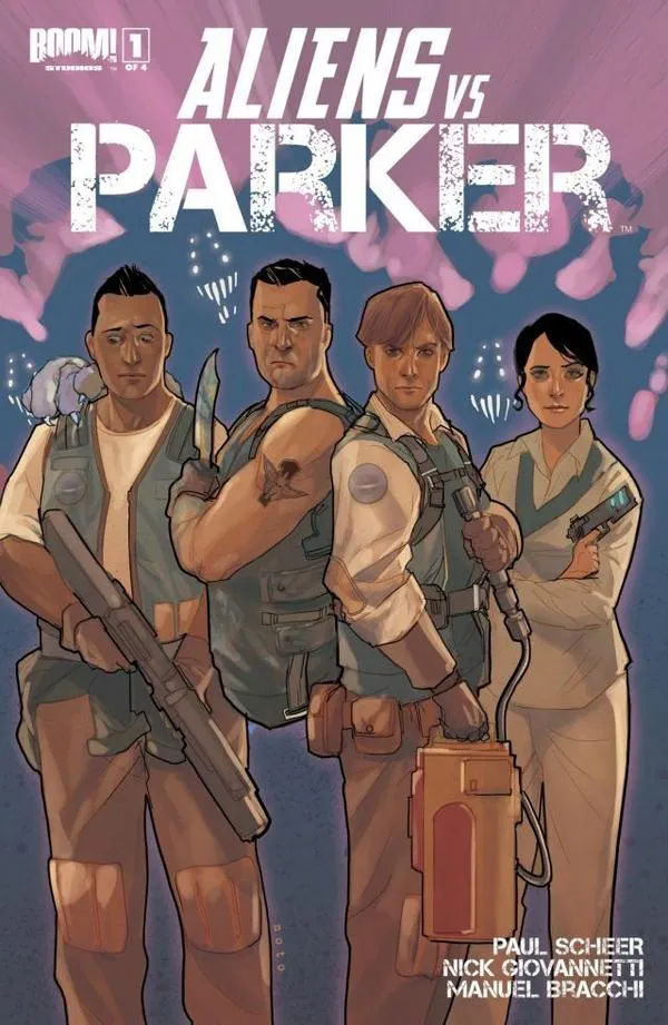 Cover of Aliens vs. Parker #1