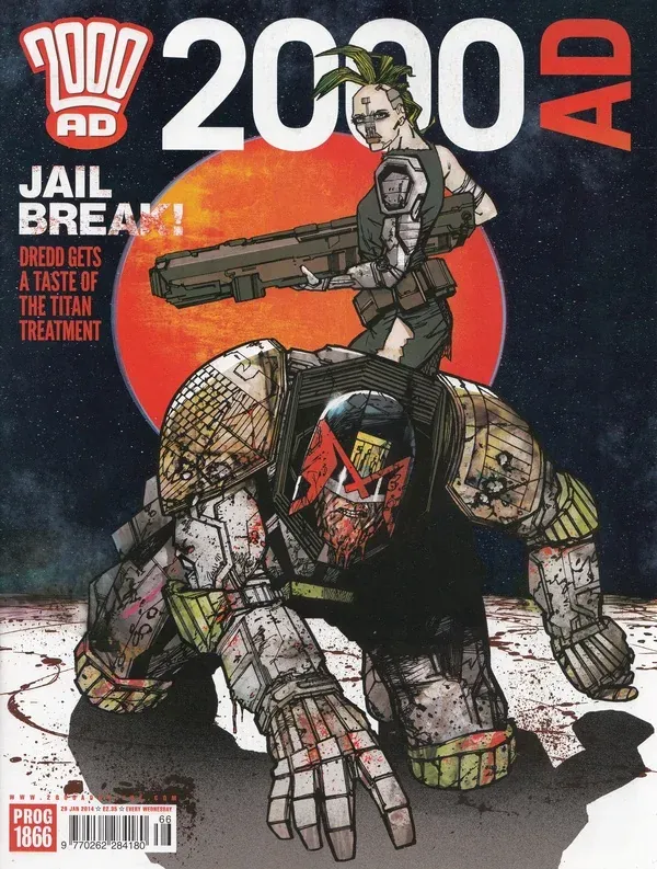 Cover of 2000 AD #1866